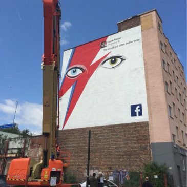 Bowie Mural – In The Press.